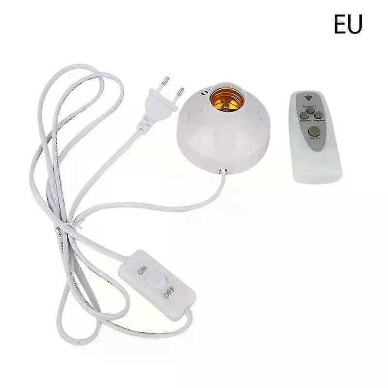 Wireless remote control lamp holder E26/E27 bulb universal socket with timer remote control Try on LED/CFL lamp