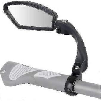 Distortion-Free Left Bike Mirror