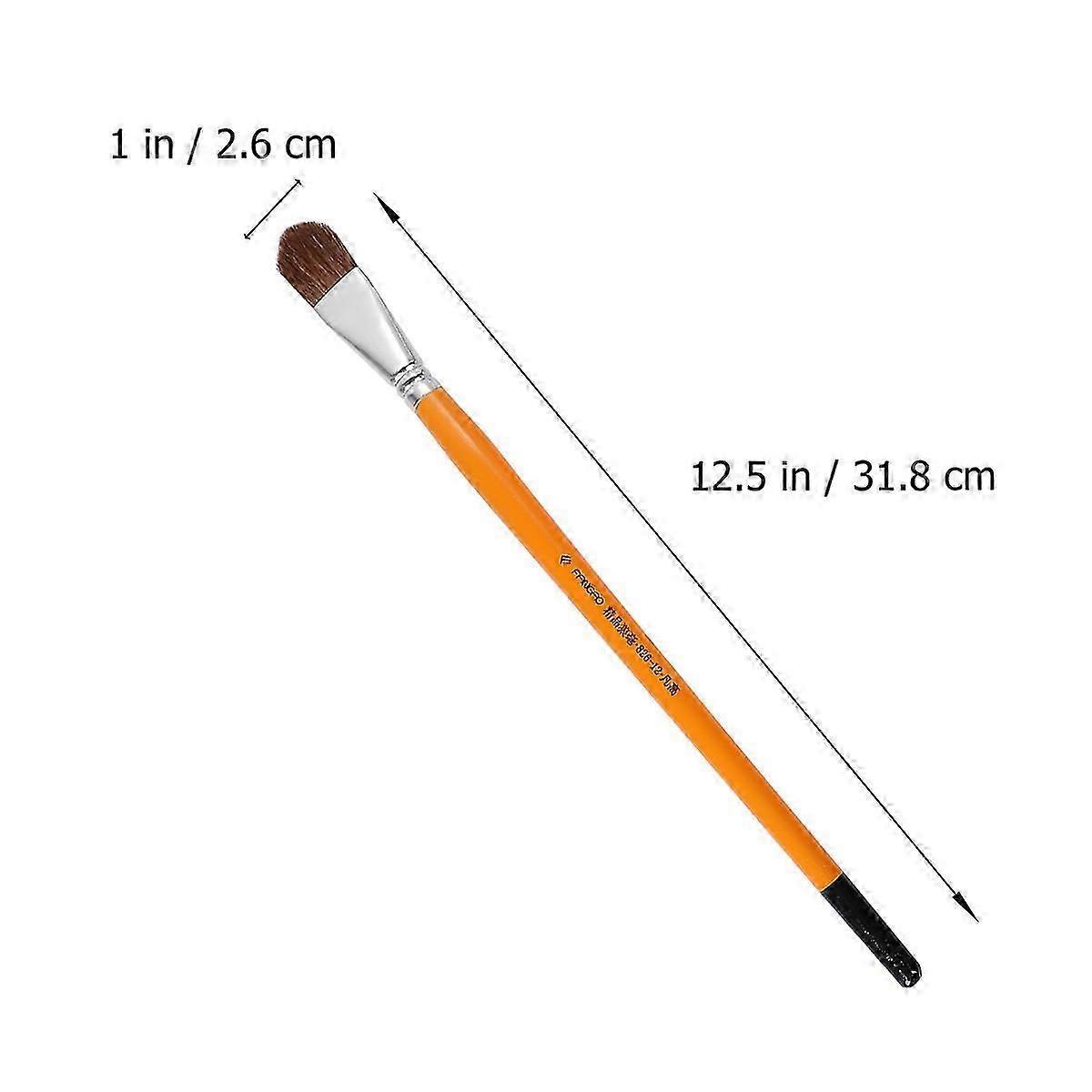 6Pcs Multi-Use Acrylic Oil Brushes