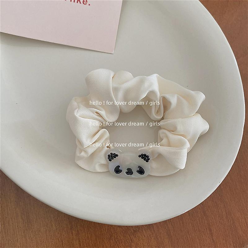 חדש סאטן בד אמנות המעי הגס עיגול שיער, מתוק ויפה ילדה אופנה חבל כיסוי ראש