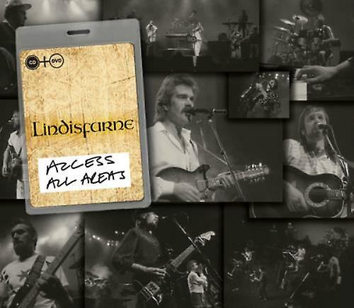 Lindisfarne  Access All Areas CD Album with DVD 2 discs (2015) - Region 2
