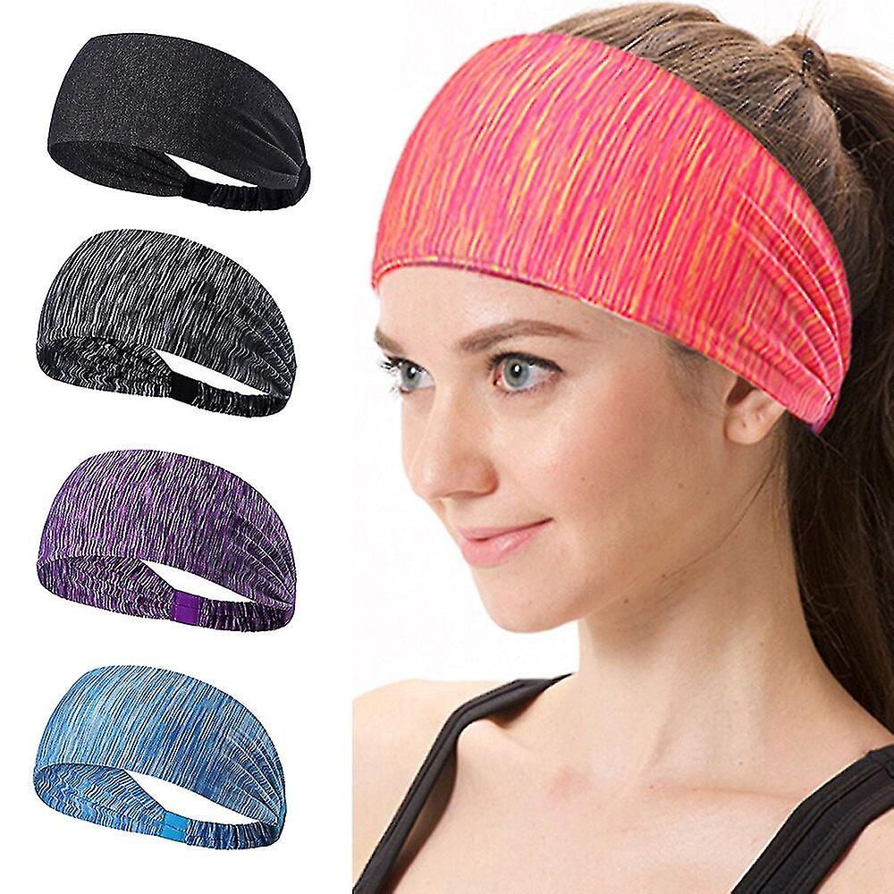 Yoga Headbands Sports Head Sweatband Gym Fitness Headscarf Yoga Running Headband Quick-dry Pilates Hair Bands Hat
