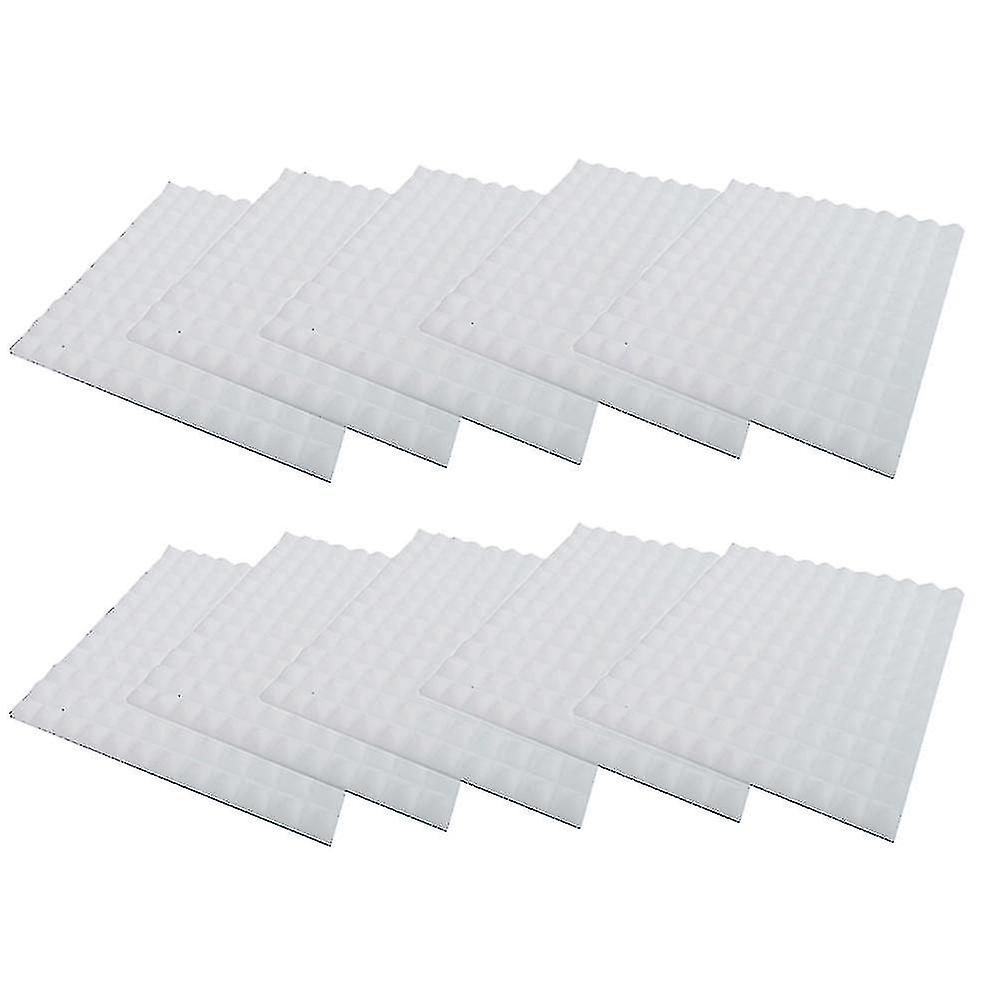 10pcs lydisolert skum studio akustisk skum lydabsorpsjon behandling panel