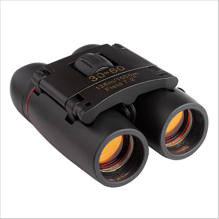 30 X 60 Small Binoculars Compact For Adults Kids, Mini Binocular For Bird Watching Traveling Sightseeing, Lightweight Pocket Folding Binoculars For Co