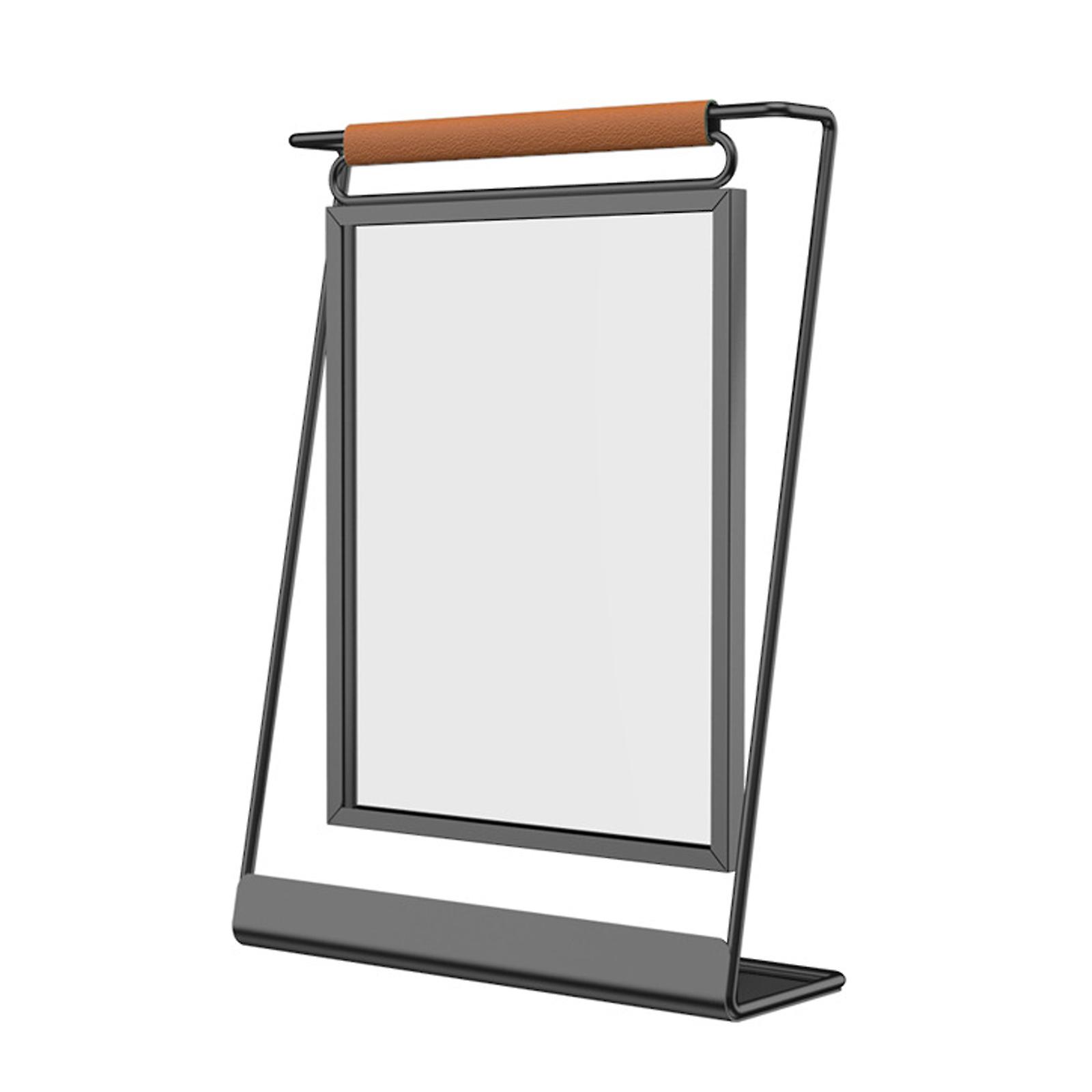 8'' Metal Photo Frame Double Sided Table Menu Display Stand Desktop Sign Holder
