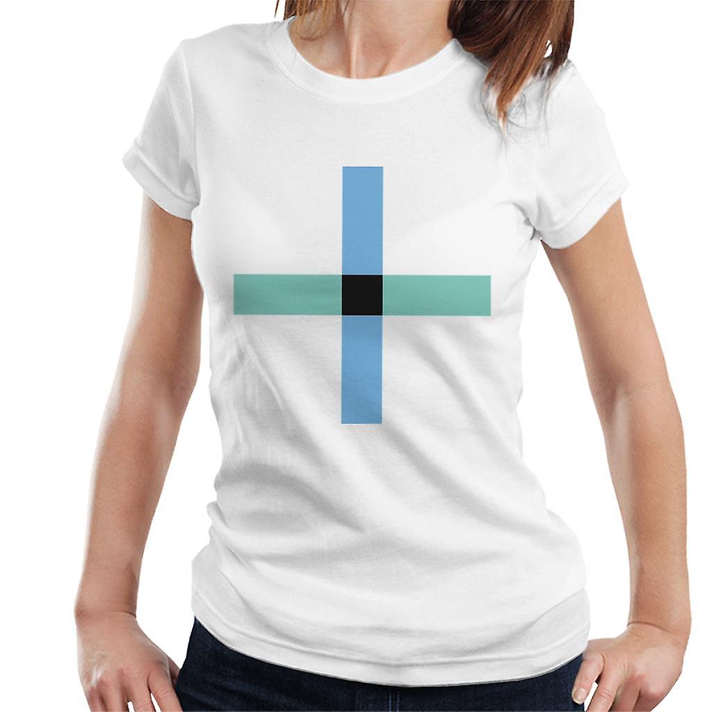 Geometric Shape Rectangle Cross Women's T-Shirt