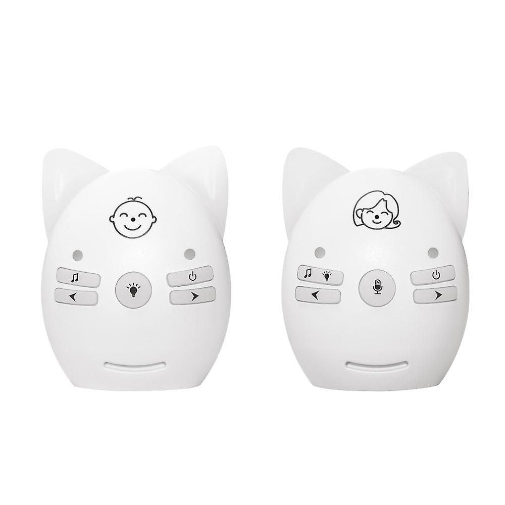 Wireless Babysitter Children's Safety Monitor Two-way Intercom Cradle Small Night Lamp