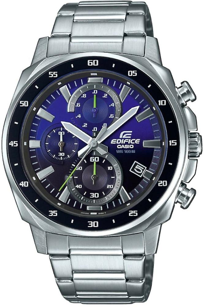 CASIO Edifice EFV-600D-2AVUEF - Cronógrafo de cuarzo macho de acero inoxidable