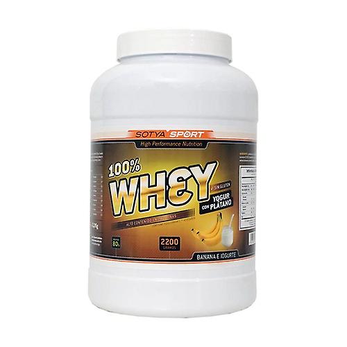 Whey yogurt with banana 100% 2.2kg