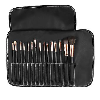 Makeup brushes with Case - 15 brushes