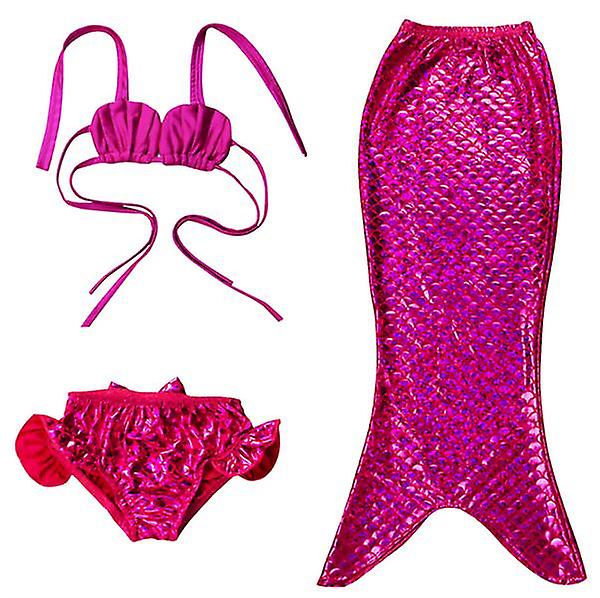 Filles Nouvelle Sirène Mode Maillot de bain d’été Enfants Maillots de bain Filles Maillots de bain Three Pie