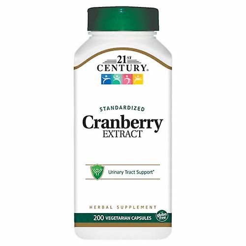 Cranberry-Extrakt des 21. Jahrhunderts standardisiert, 200 Vegetarische Kapseln (2er-Pack)