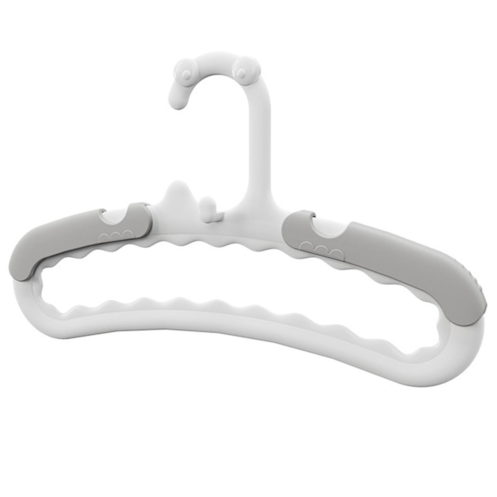 Plastic Thick Kids Clothes Hanger Space Saving Laundry Hanger