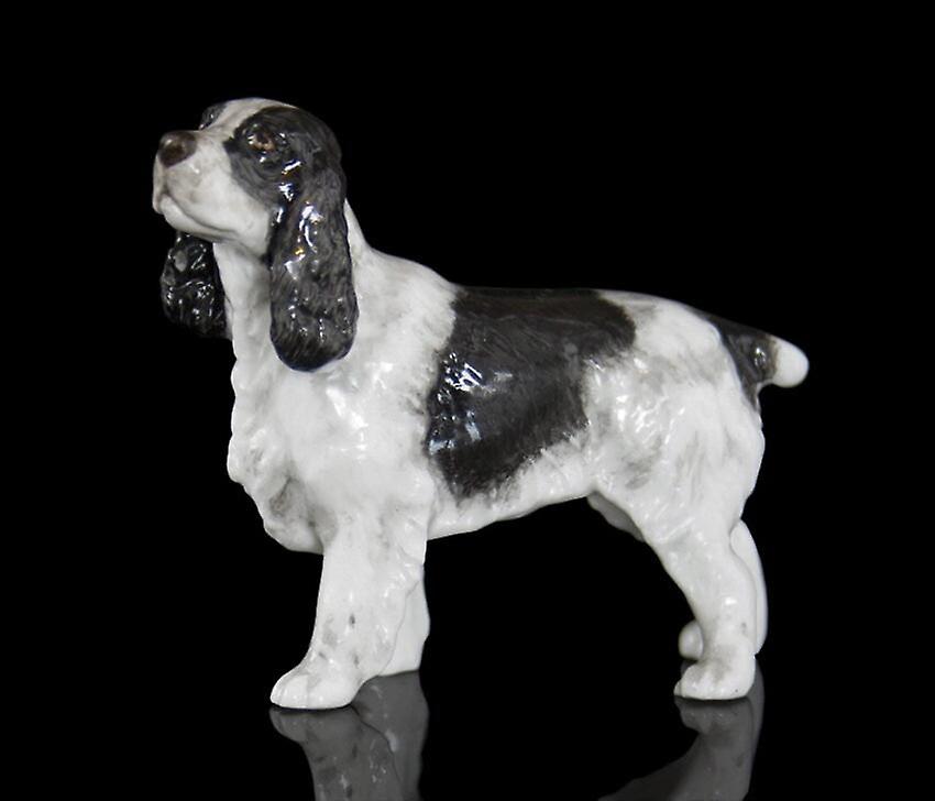 Cocker Spaniel Hand Painted Fine Bone China Figurine
