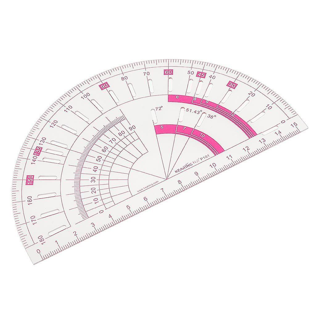 Half Circle Tailor Ruler Patchwork Pattern Making Sewing Clothes Dressmaking