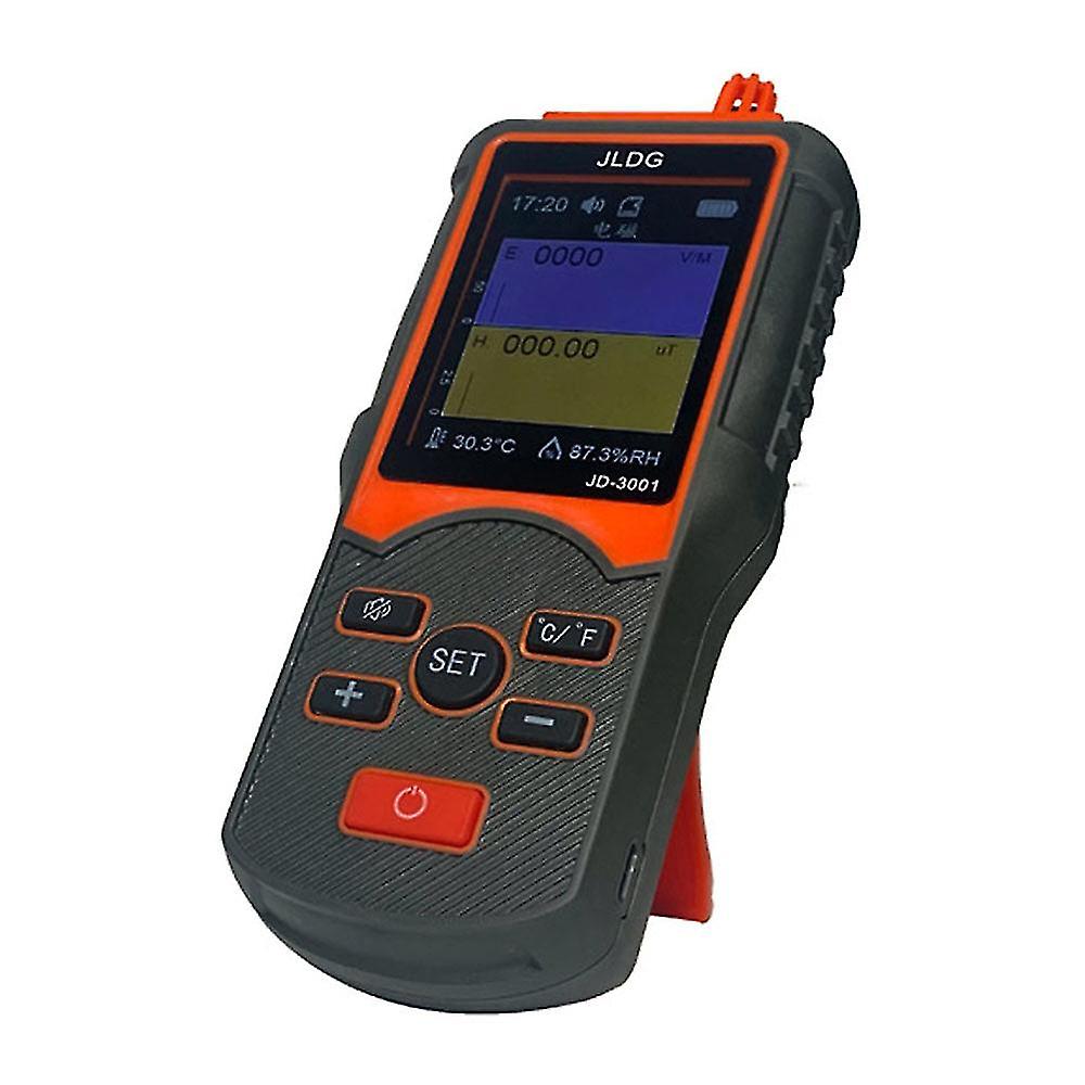 Jd-3001 Geiger Counter And Electromagnetic Radiation Detector Temperature&amp;humidity Measurement Device With Data Export Function