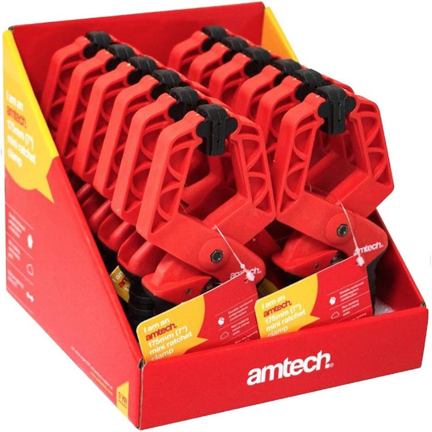 Amtech Ratchet Non-marking Spring Clamp