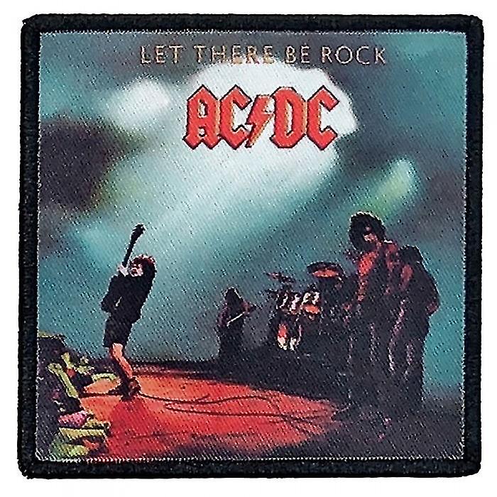 AC/DC Let There Be Rock Standard Iron On Patch