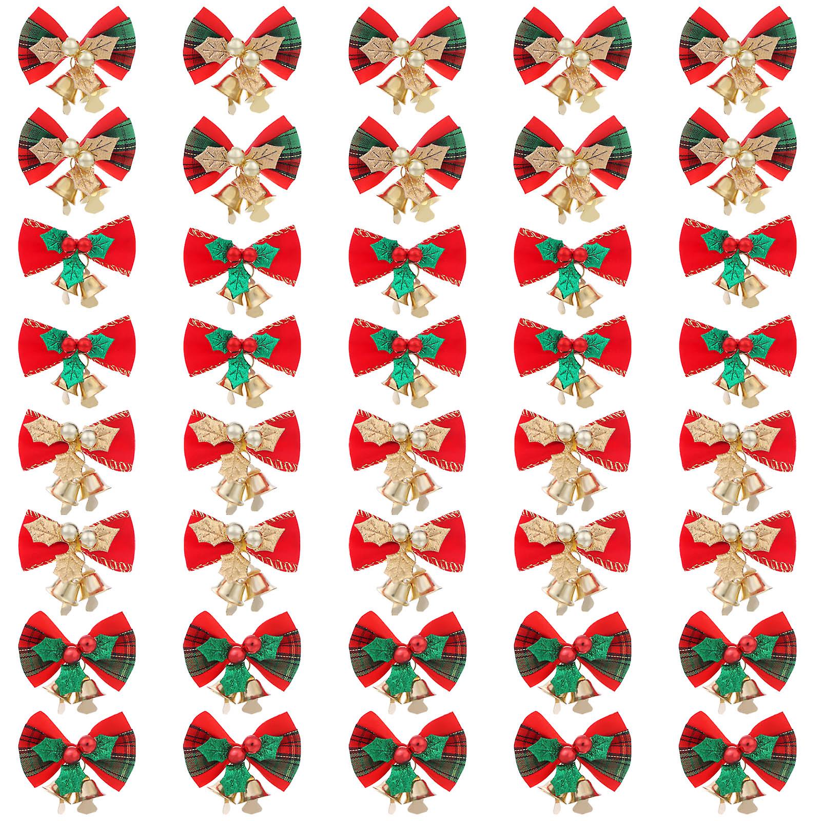 Christmas Bow With Bells