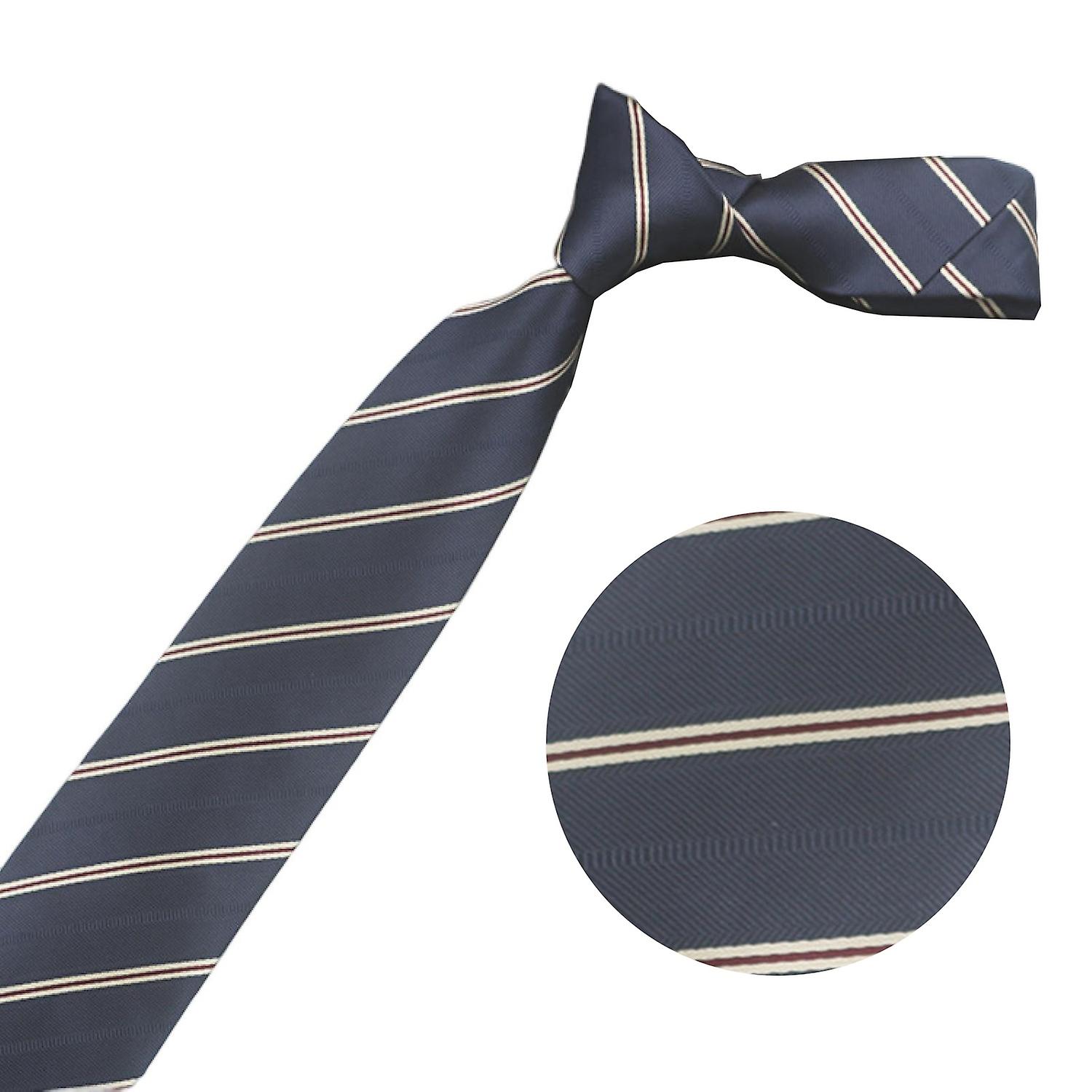 Men Tie Adjustable Arrowhead Type Super Soft Silk-like Looking Formal Business Tie Banquet Host