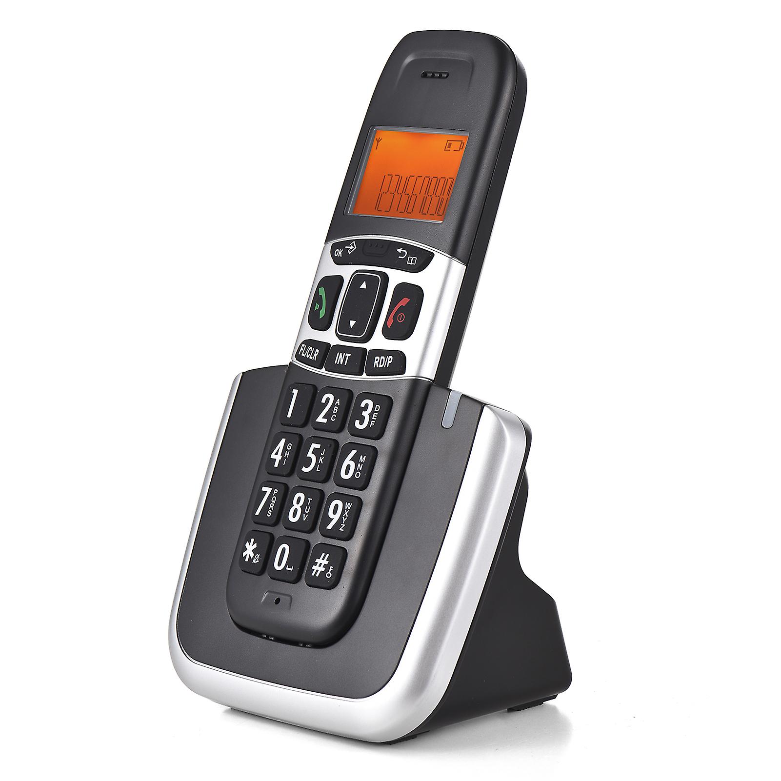 Sistema telefonico cordless espandibile con display a 3 linee