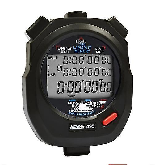Stopwatch 3x-100m Memory Black-sswyv