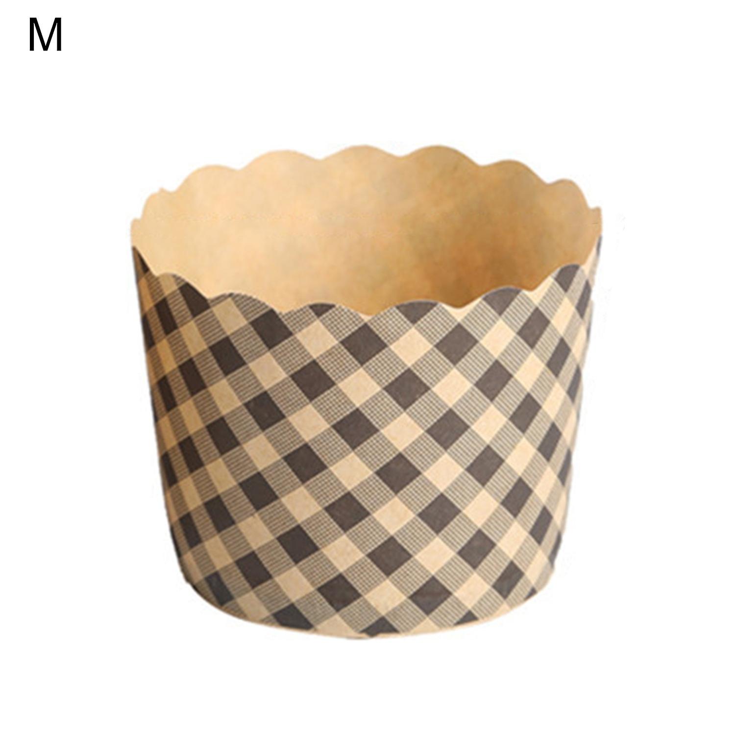 ZHOUBA 100Pcs Cake Cups Healthy Portable Lightweight Cake Containers Stackable Cupcake Holders