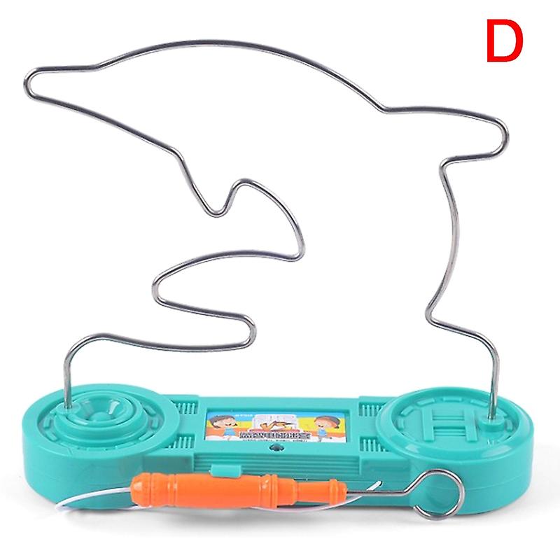 Kids Collision Electric Shock Touch Maze Game Party Funny Science Experiment Toy