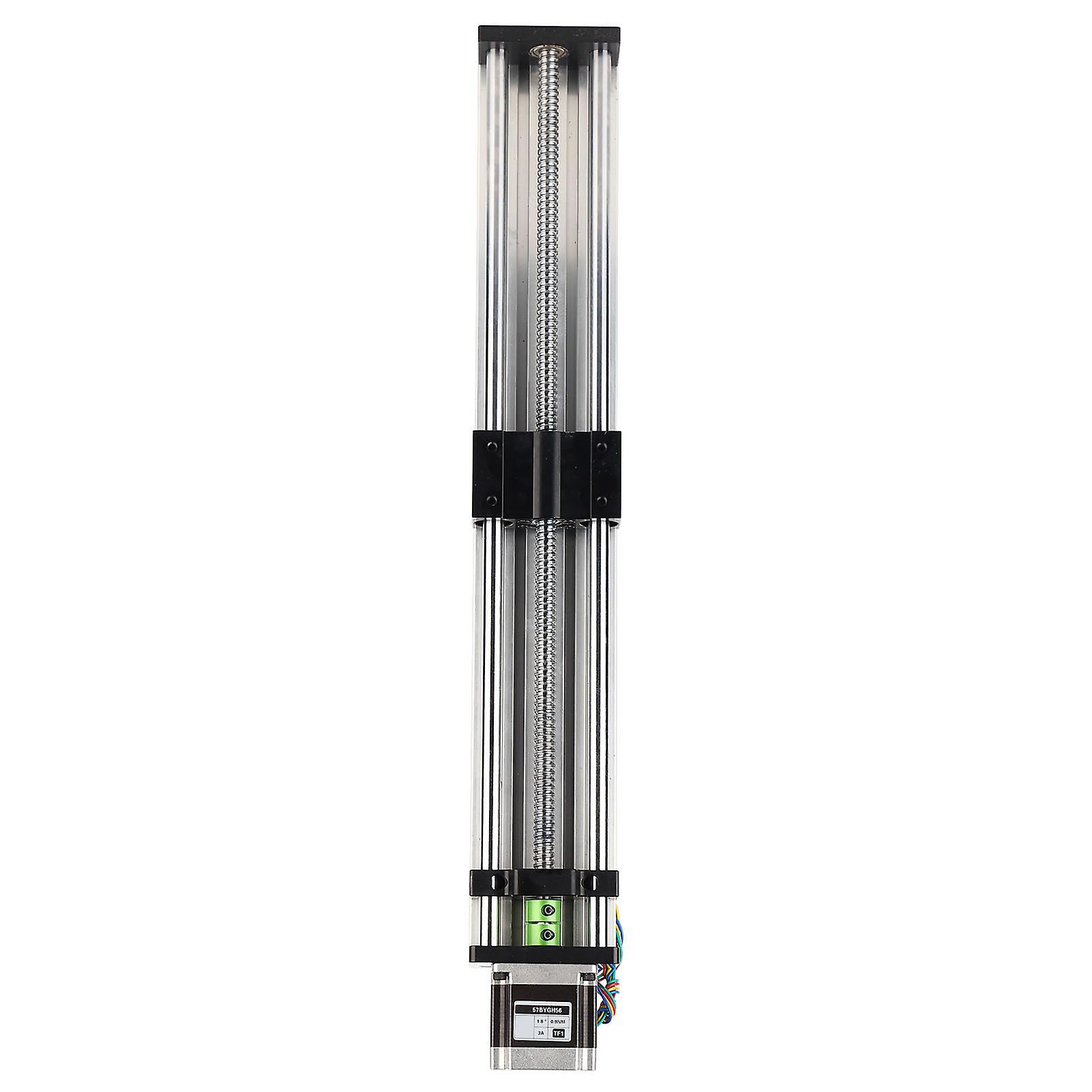 400mm Effective Travel Guide Rail Sliding Table with Nema23 57 Stepper Motor (1204 Ball Screw)