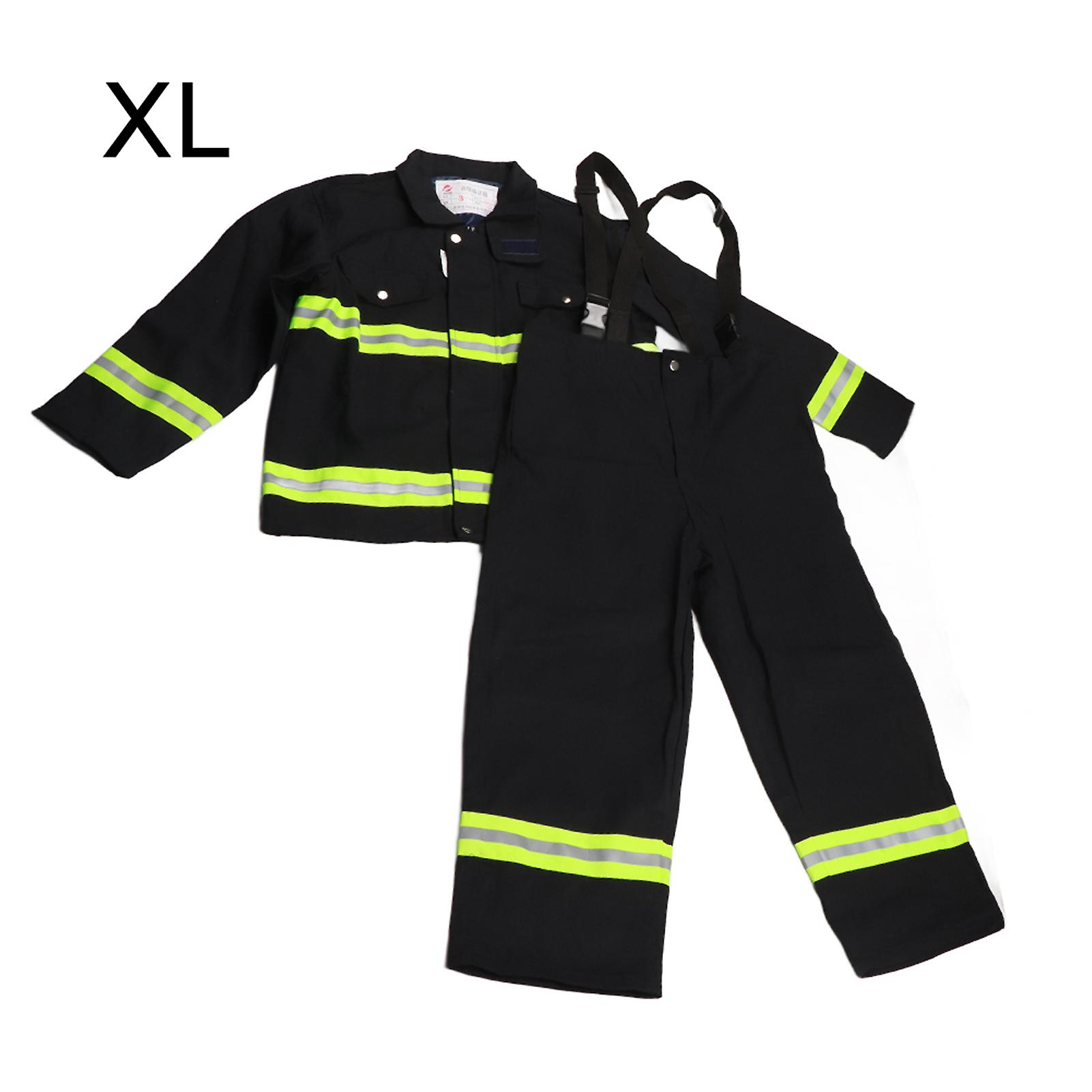 Φλόγα επιβραδυντικό ενδυμασία πυρίμαχο heatproof πυροσβέστες προστατευτικό αντανακλαστικό παλτό παντελόνι