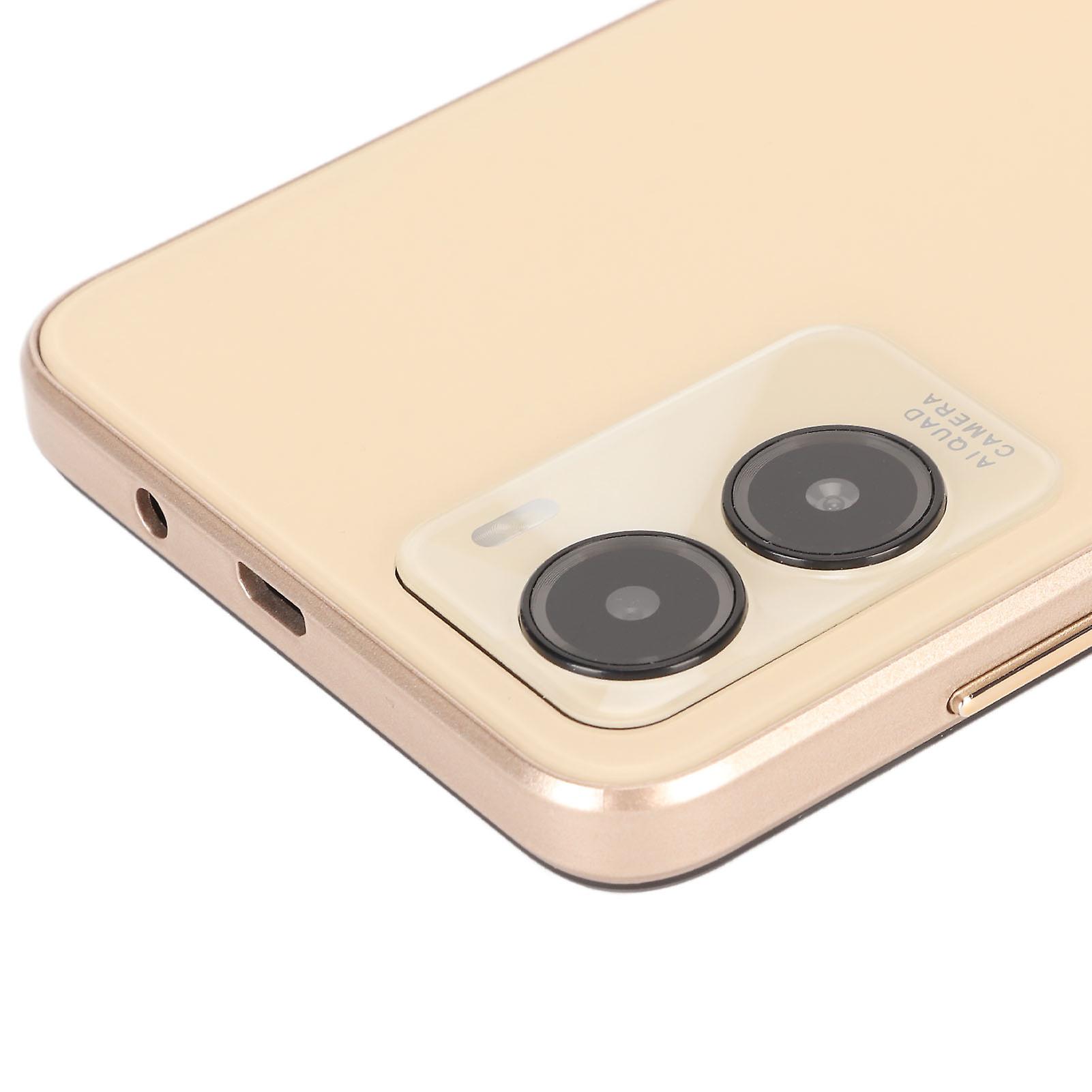 5" HD Slim Smartphone, Face Recognition, Dual SIM, 2GB RAM, Gold, US Plug, Android 6