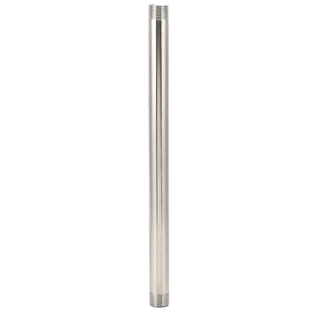 Raccords de raccord de tuyau fileté en acier inoxydable pour matériel de plomberie, tige d'extension de filetage mâle G1/2 30 cm