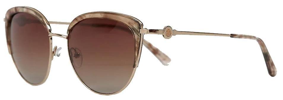 Murielle Milan Sunglasses - Gold/Brown