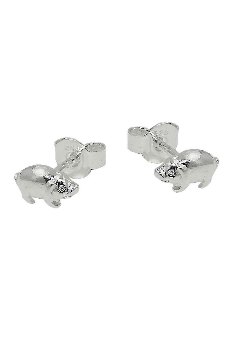 Earrings Pigs Silver 925 - Gl90843