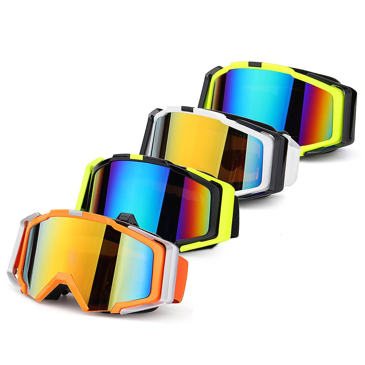 Outdoor Skiing Skating Goggles Snowmobile Glasses Windproof Anti-fog Uv Protection For Men Wom