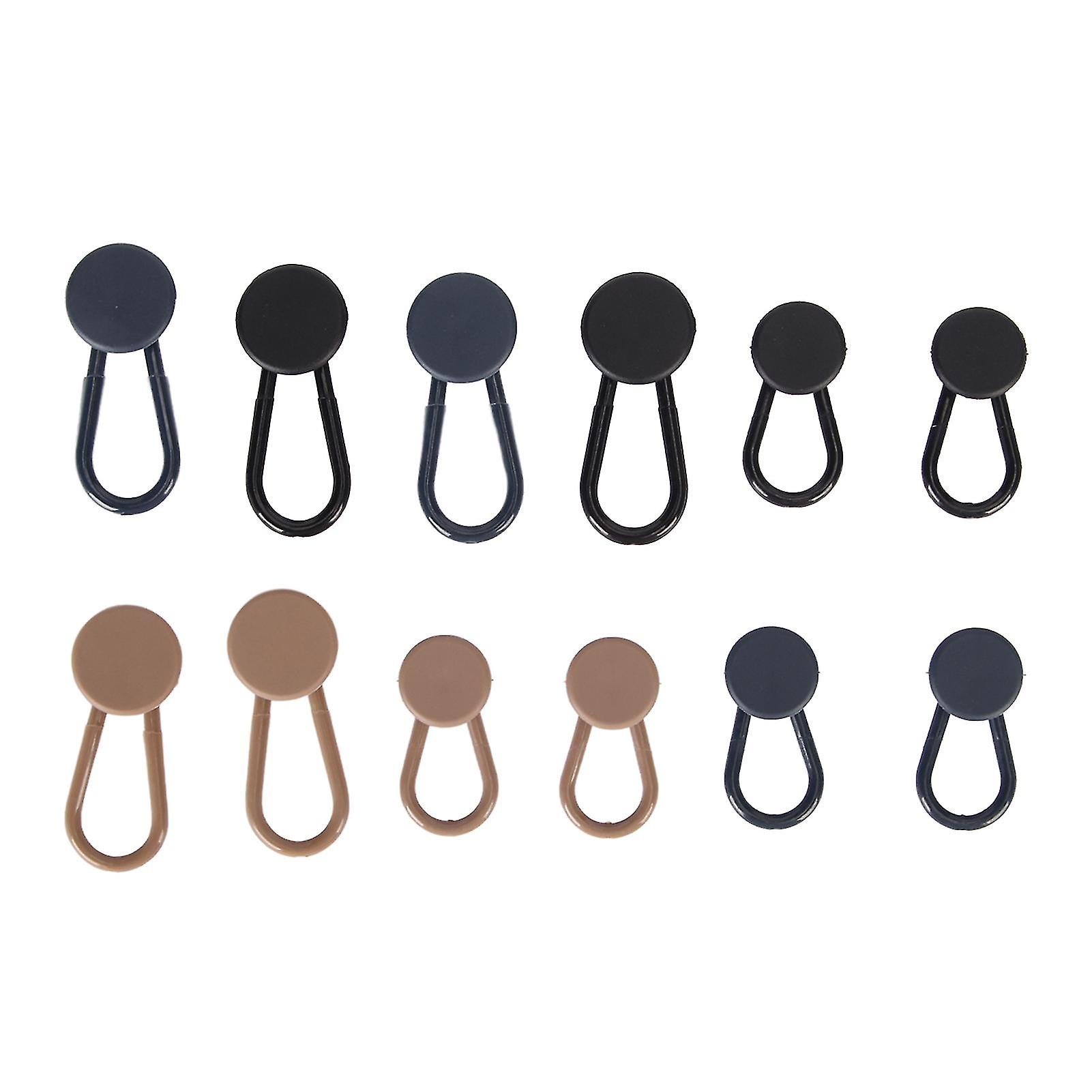 12pcs Button Extenders Broek Taille Button Extender Vrouwen Mannen Broek Taille Extenders 2 Maten 10lb Taille Expander