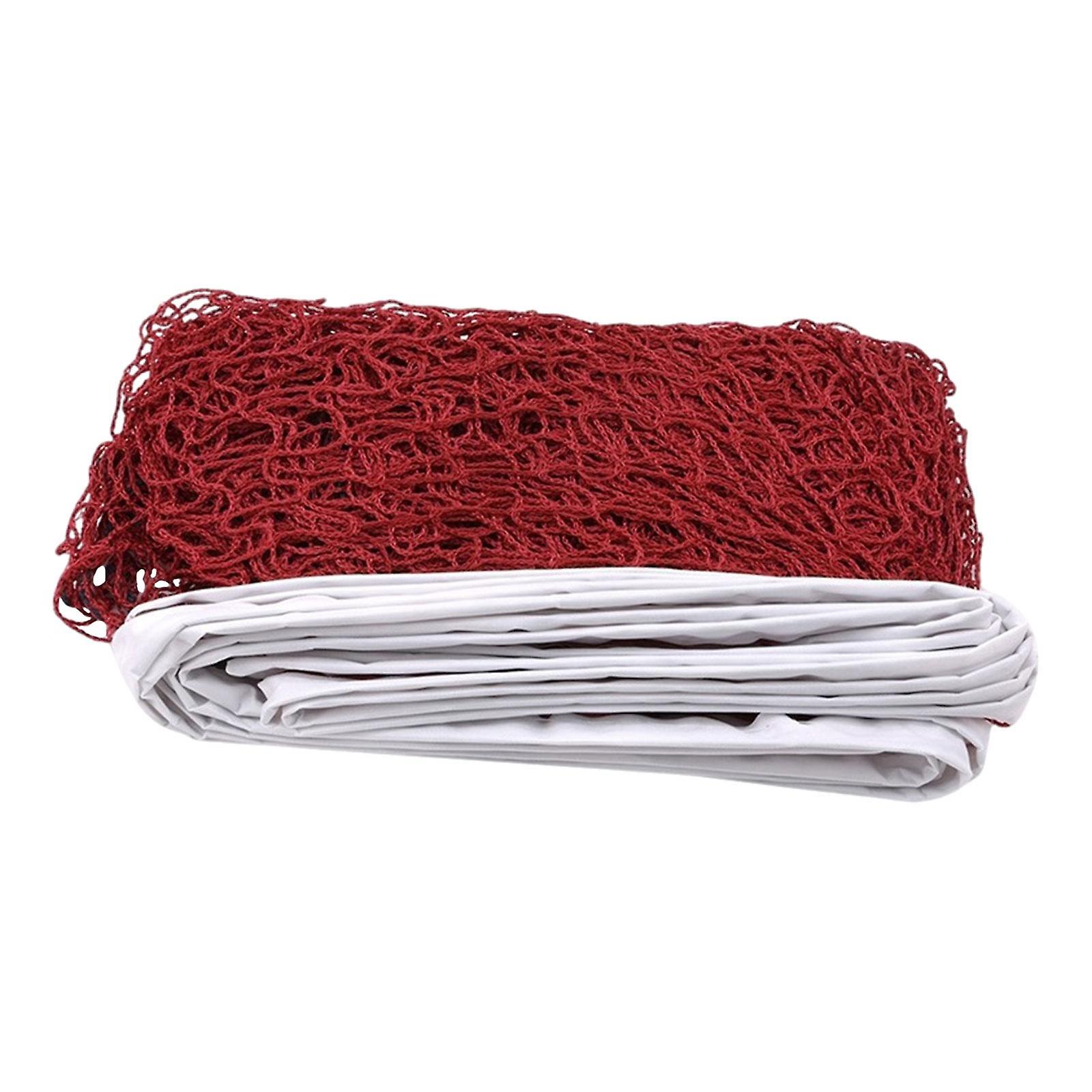 Badminton Net Professional Easy Assemble Replacement Net Mesh Net for Indoor Yard Outdoor Beach Games Volleyball