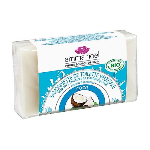 Organic coconut vegetable soap 1 bar