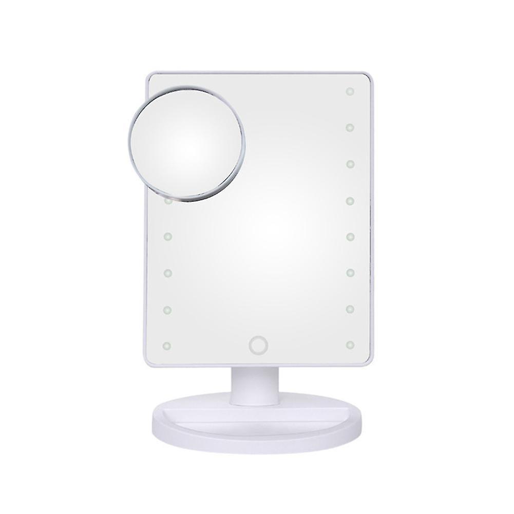 Desktop Touch-sensitive LED Luminous Makeup Mirror