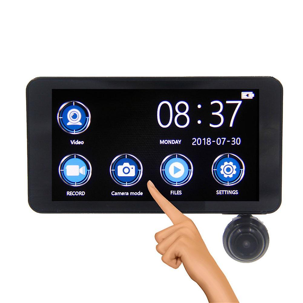 Car Recorder 2 Lens 360 Degree Rotation Front Rear Integrated Double 1080p Three-way Camera Car Driving Recorder Dfdf