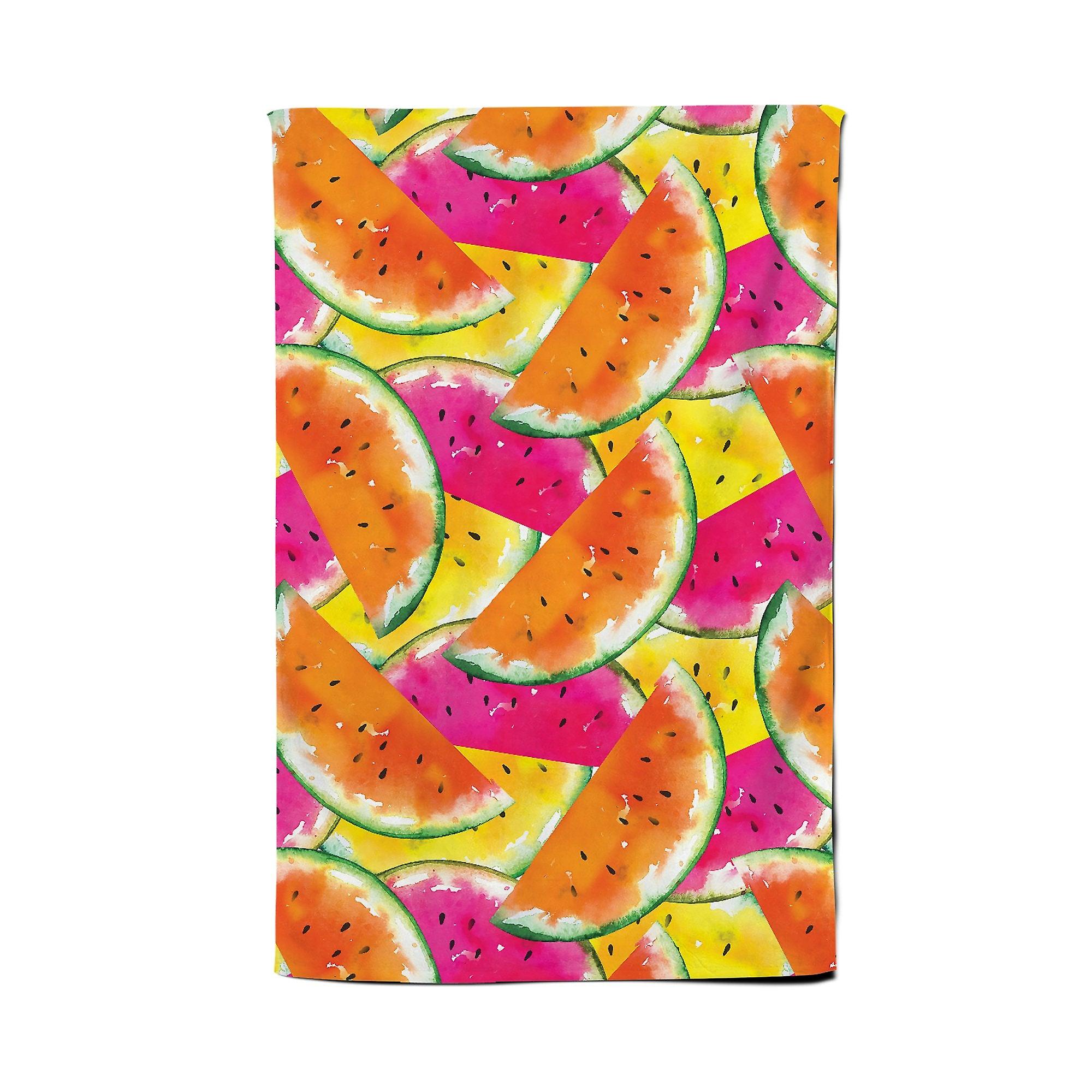 Watermelon Design Tea Towel