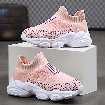 Boys Girls Soft Running Trainers Lightweight School Walking Sock Shoes Kids Sneakers