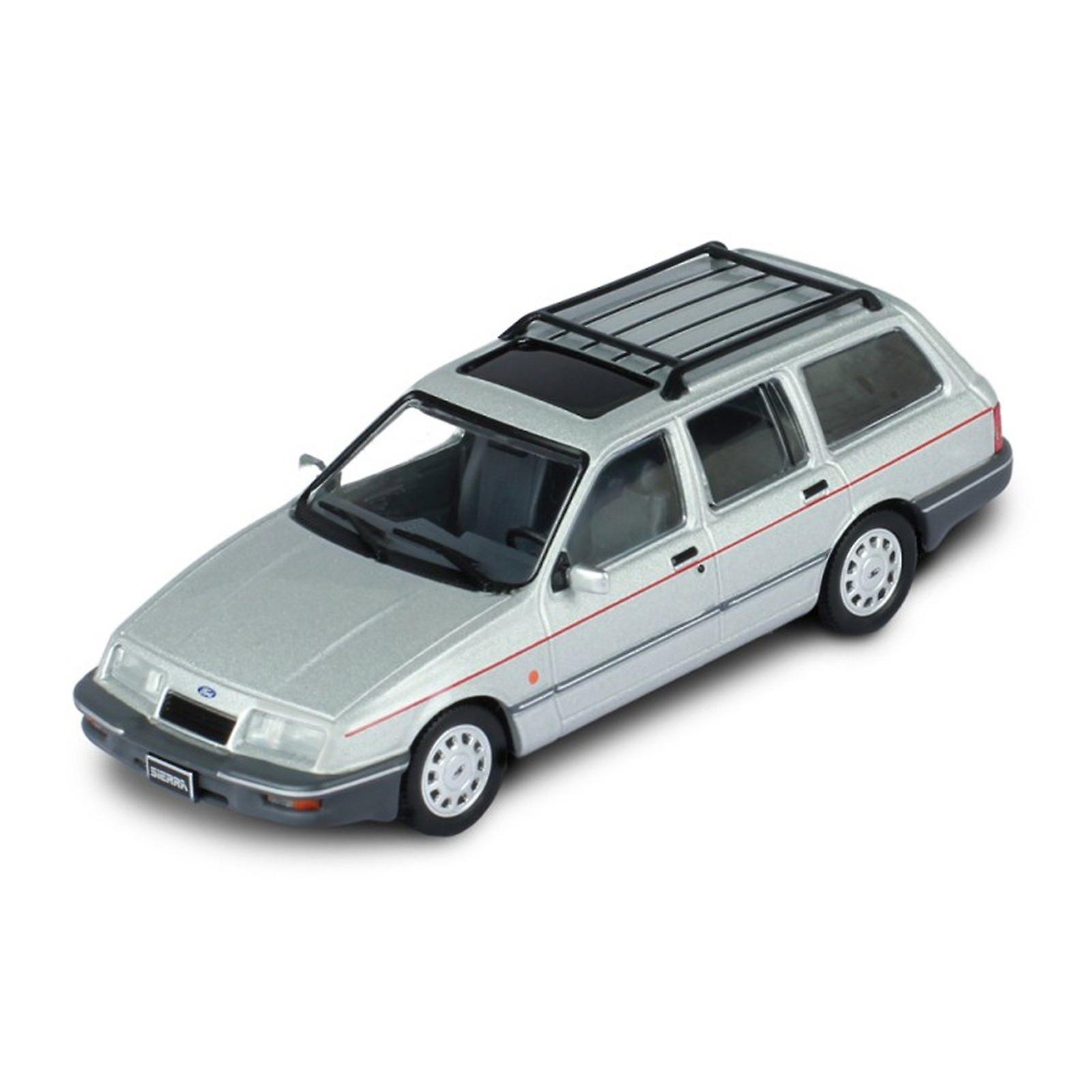 Modèle Réduit 1:43 IXO Ford Sierra Ghia SW 1986 Argent - Neuve