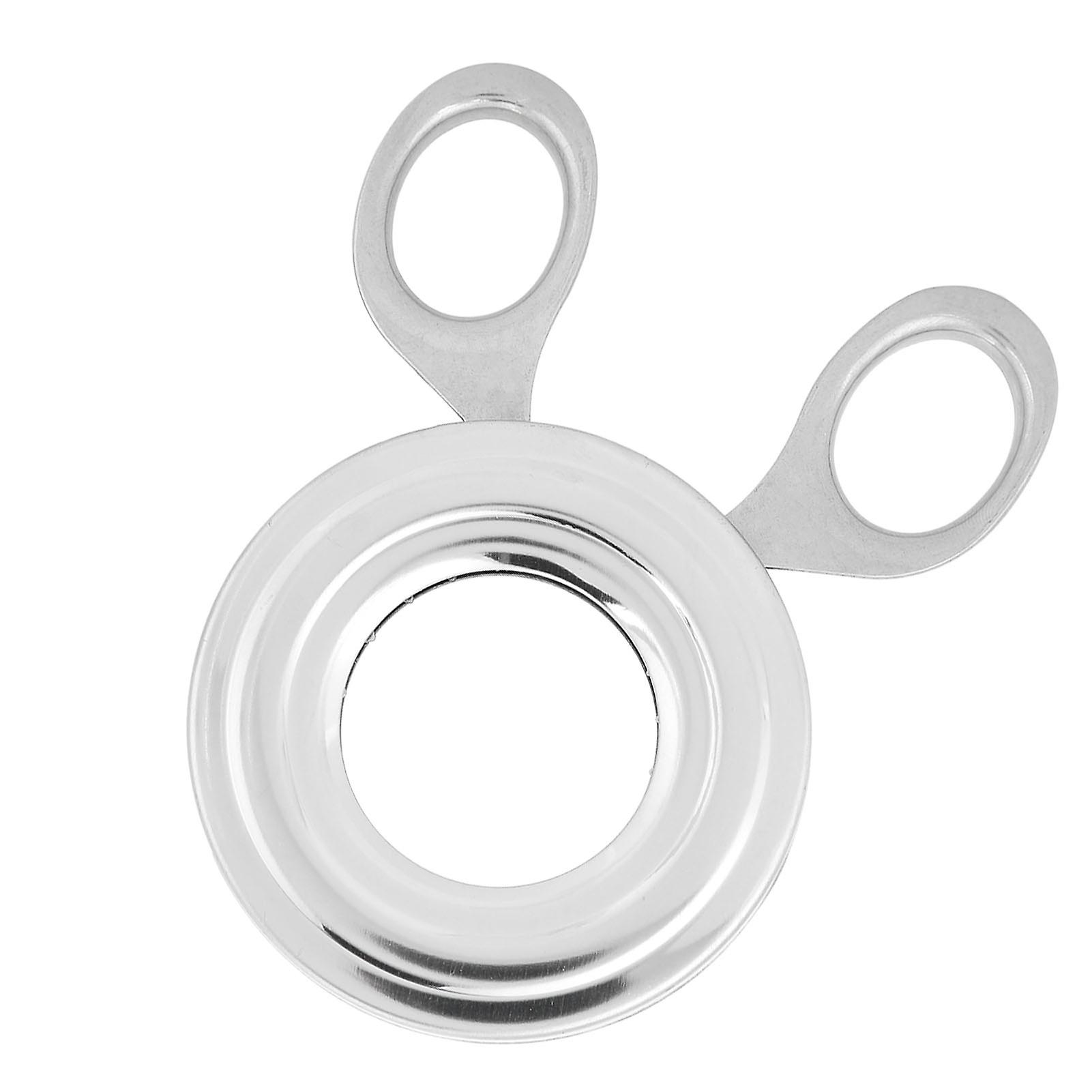 Egg Slicer, Stainless Steel Egg Cutter, Egg Shell Scissor Peeling Tool for Hard Boiled Eggs