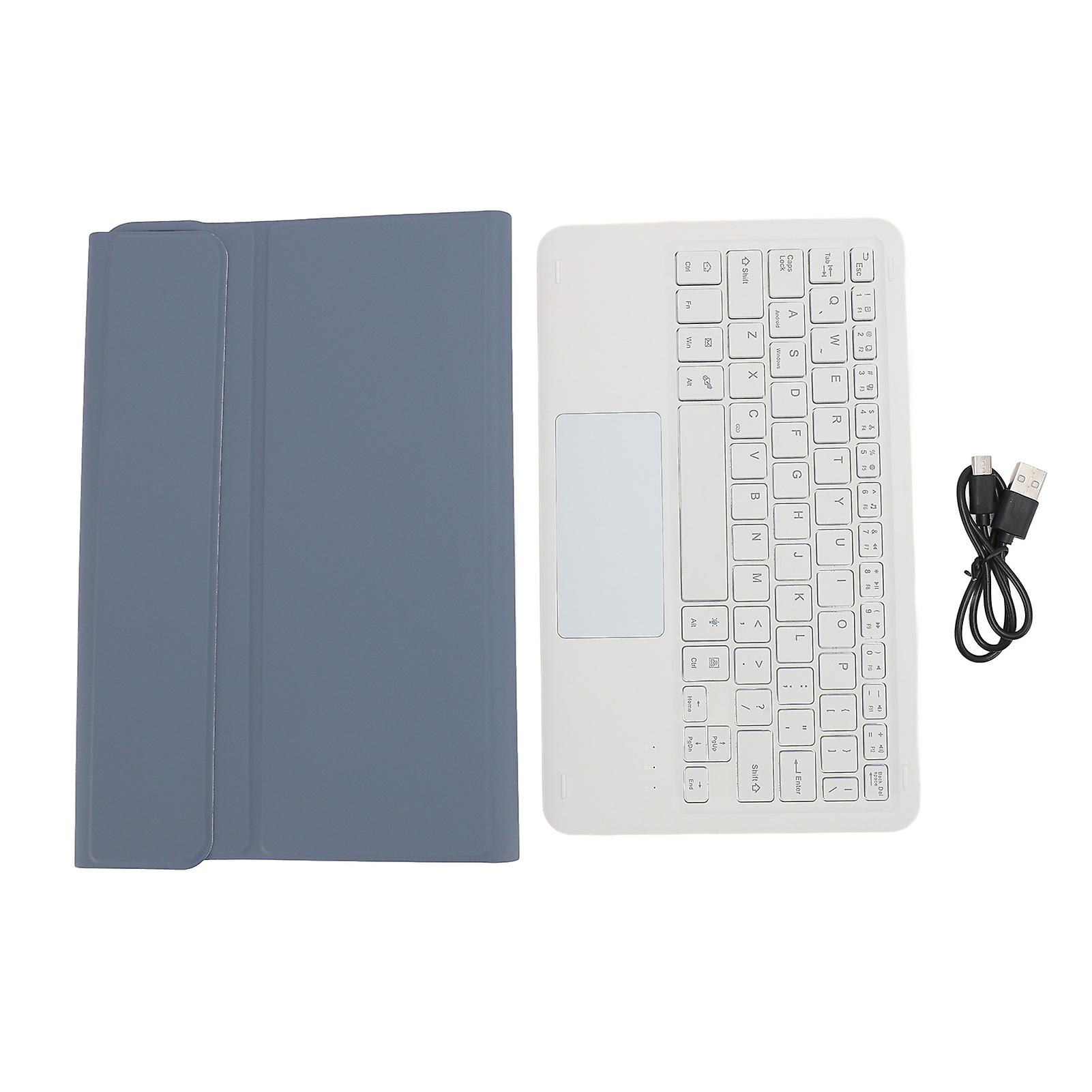 2024 Keyboard Case for Xiaomi for Mi Pad 6 6 Pro 11 Inch 2023 PU Stand Cover With Magnetic Removable Wireless Bluetooth Keyboard Purple