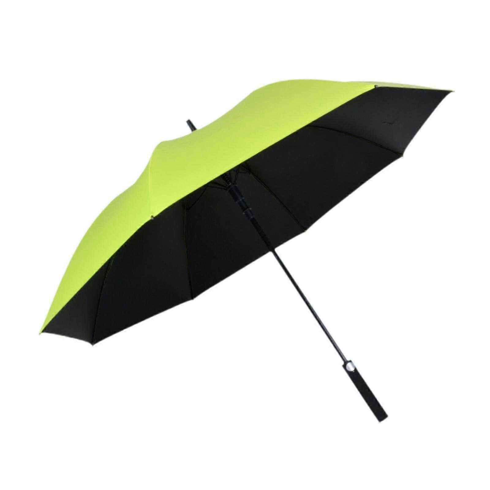 مظلة مفتوحة أوتوماتيكية للرجال والنساء مظلة مقبض طويل متينة للماء