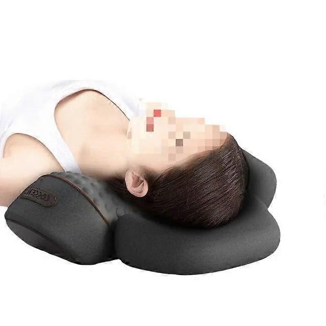 Cervical Heated Sleeping Traction Neck Strength Massage Pillow