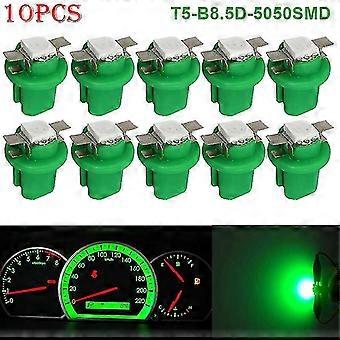10x T5 SMD LED Instrument Panel Bulbs - Blue 12V Dash Gauge Lights - 1.2W 30 Lumens