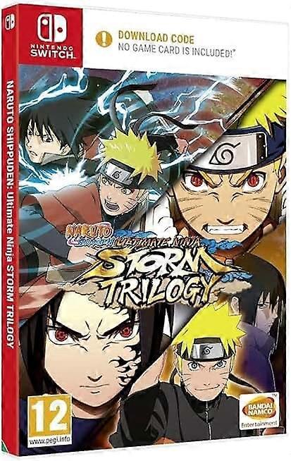 Naruto Shippuden Ultimate Ninja Storm Trilogy (Code in a Box) - Nintendo Switch - PAL - New & Sealed