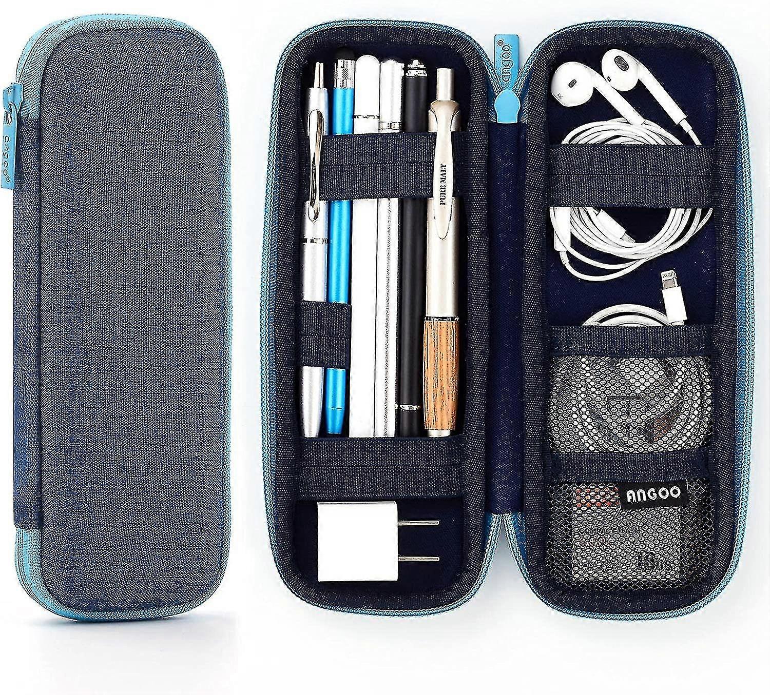 Hard Shell Storage Case For Usb Cable Earphone Fountain Pen Storage
